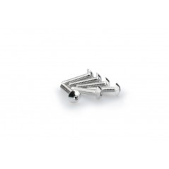 PUIG Pack Blister 6 Tornillos de Aluminio Cabeza Abombada M5 x 25mm - Variedad Colores Marca 0610
