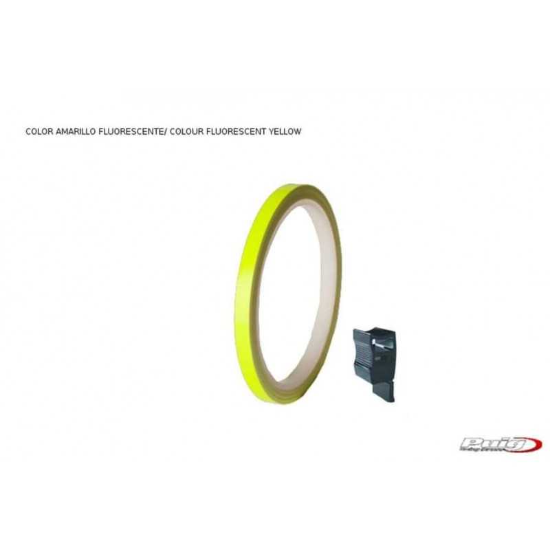 PUIG STRIP TAPE ADHESIVE RINGS FOR WHEELS FOR MOTORCYCLES 6 METERS + APPLICATOR 4542