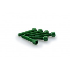 PUIG Pack de 6 tornillos aluminio M6 x 30mm en varios colores 0258