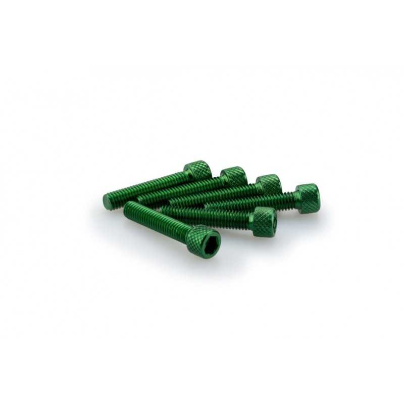PUIG Pack de 6 tornillos aluminio M6 x 30mm en varios colores 0258