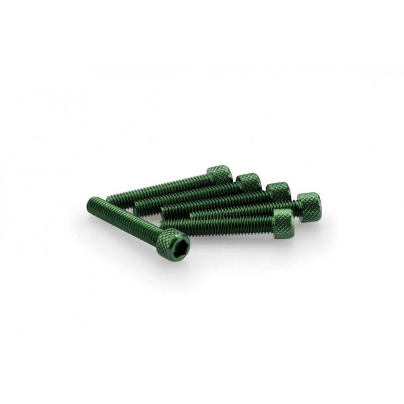 PUIG BLISTER PACK OF 6 SCREWS IN ALUMINUM M6 X 35MM 0346
