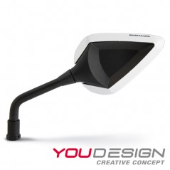BARRACUDA Inserciones de aluminio anodizado para espejos retrovisores - DV-INSERT