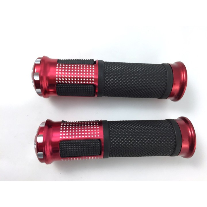 TUDETIC Juego de puños manillar aluminio antideslizante y resistente al desgaste para moto - PUNECO2