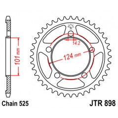 Ring, transmission, rear