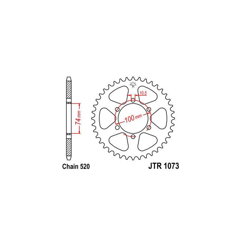 Ring, transmission, rear