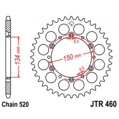 Ring, transmission, rear