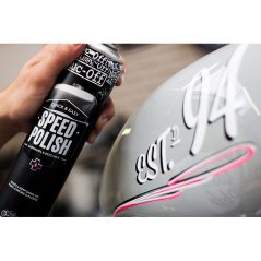 MUC-OFF Spray Pulimento Moto con cera de Carnauba - 400ml 66392