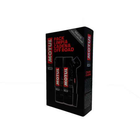 MOTUL Pack de limpieza y engrase para cadenas moto OFF ROAD (C1+C3) 109918