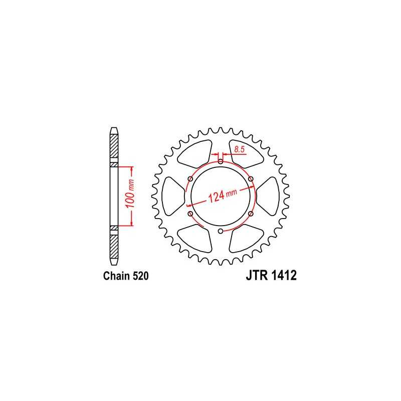 Ring, transmission, rear