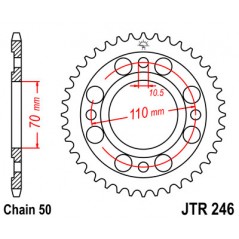 Ring, transmission, rear