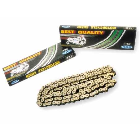Chain, motorcycle, gold/black  KMC 428 x 130
