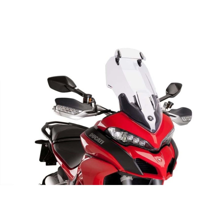 PUIG Multiregulable air deflector visor cupulas fixed with screws 230x90mm 6007