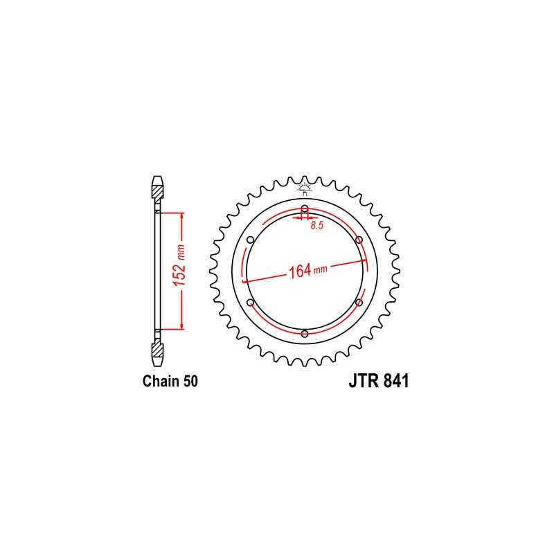 Ring, transmission, rear