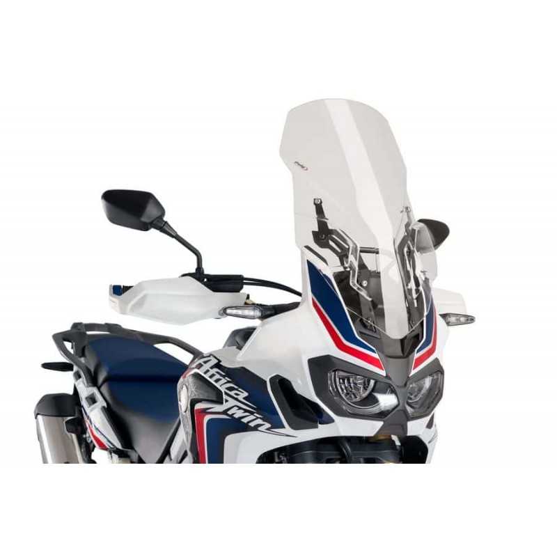 PUIG Cupula parabrisas paramanos accesorio para viento las manos TOURING + KIT SOPORTES 9156