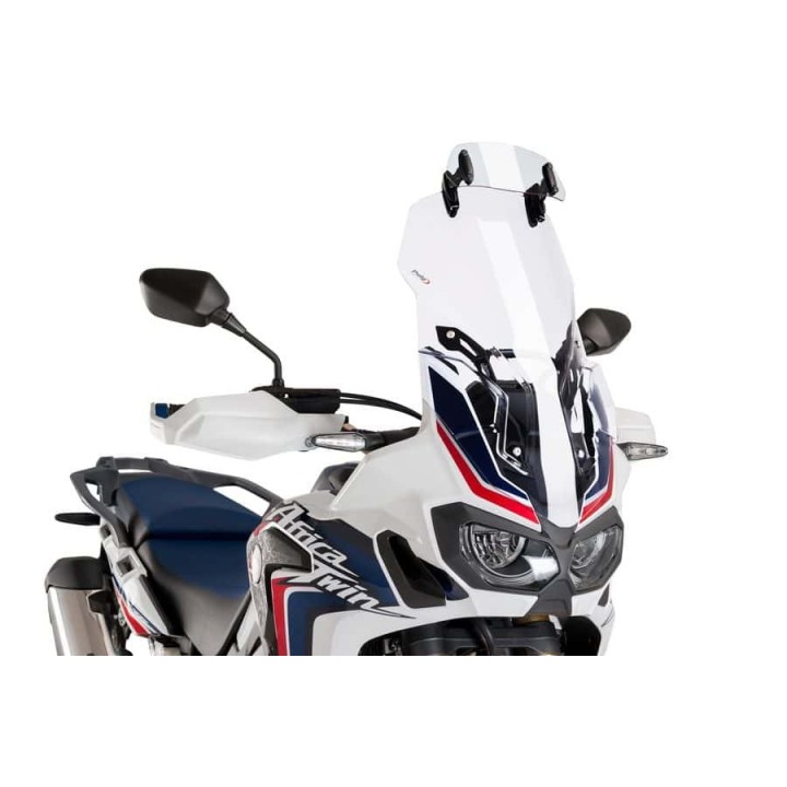 PUIG MULTI-ADJUSTABLE VISOR FOR TOURING DOME with clip 230X90MM 6319