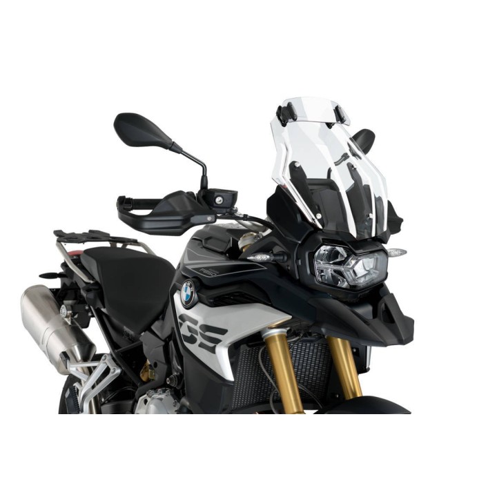 PUIG MULTI-ADJUSTABLE VISOR FOR TOURING DOME with clip 230X90MM 6319