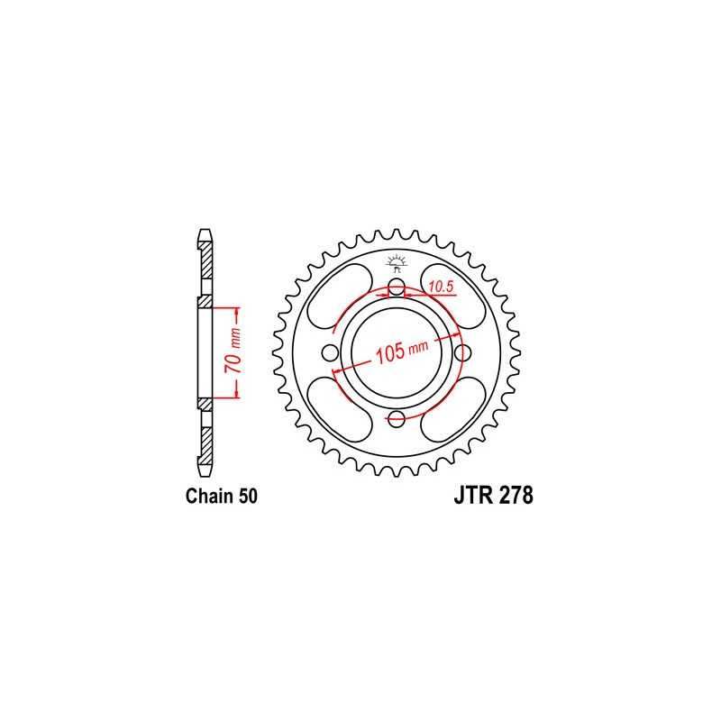 Ring, transmission, rear