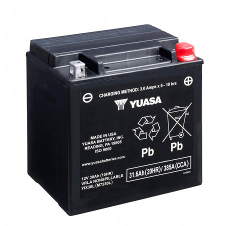 YUASA BATTERY YT7B-BS Combipack (con electrolito) 61336