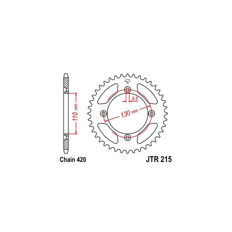 Ring, transmission, rear