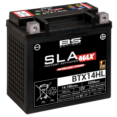 BS BATTERY SLA MAX BTX14L (FA) 37945