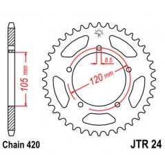 Ring, transmission, rear