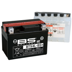 BS BATTERY BTX4L-BS 12V maintenance-free for motorcycles and ATVs 14442