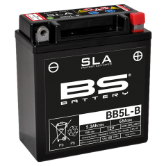 BS BATTERY SLA Max for motorcycles with large engines and electronic devices - BB5L-B (FA) 35847