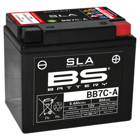 BS BATTERY BATERIA SLA BB7C-A (FA) 35848