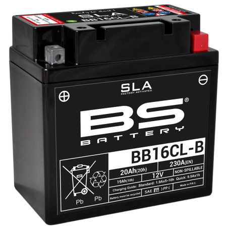 BS BATTERY Bateria SLA BB16CL-B (FA) 35858