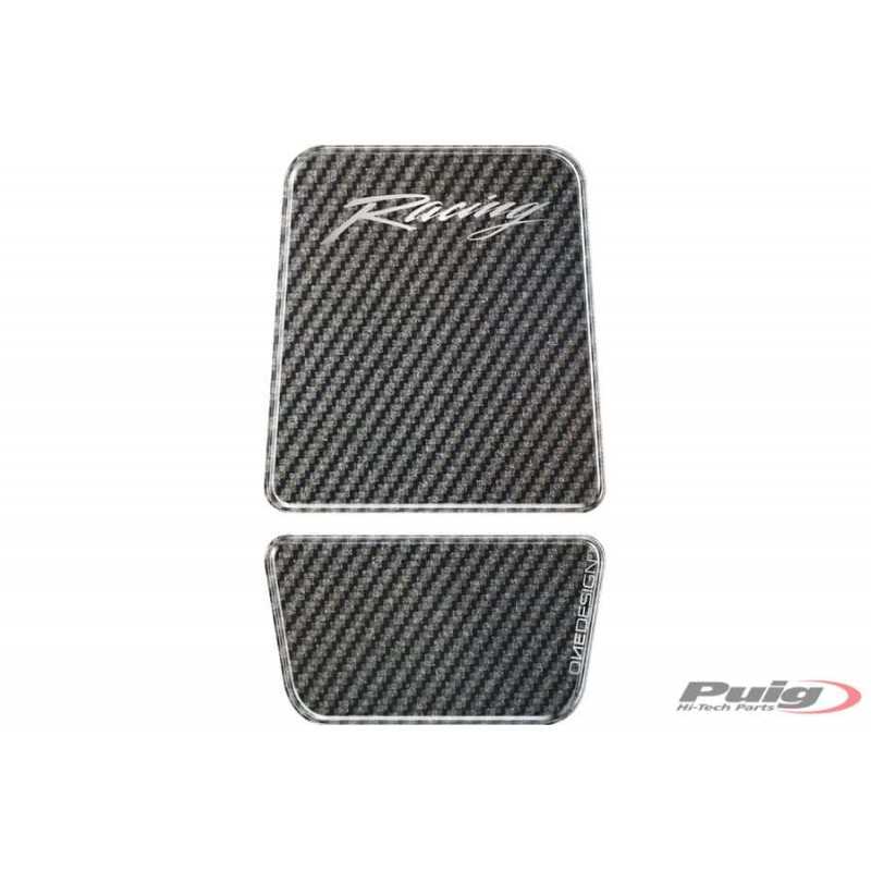 PUIG Protector de depósito adhesivo para Mini - Look carbono 2560