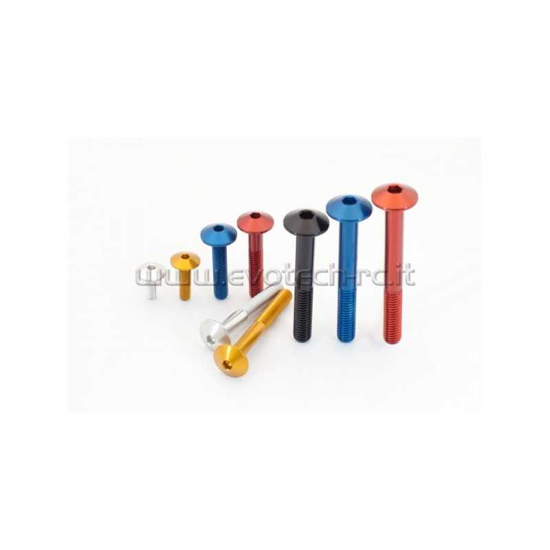 ALUMINUM ERGAL MACHINED BOLT TCBEI M6