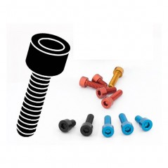EVOTECH ALUMINUM ERGAL MACHINED BOLT TCEI M6 TCEI M6