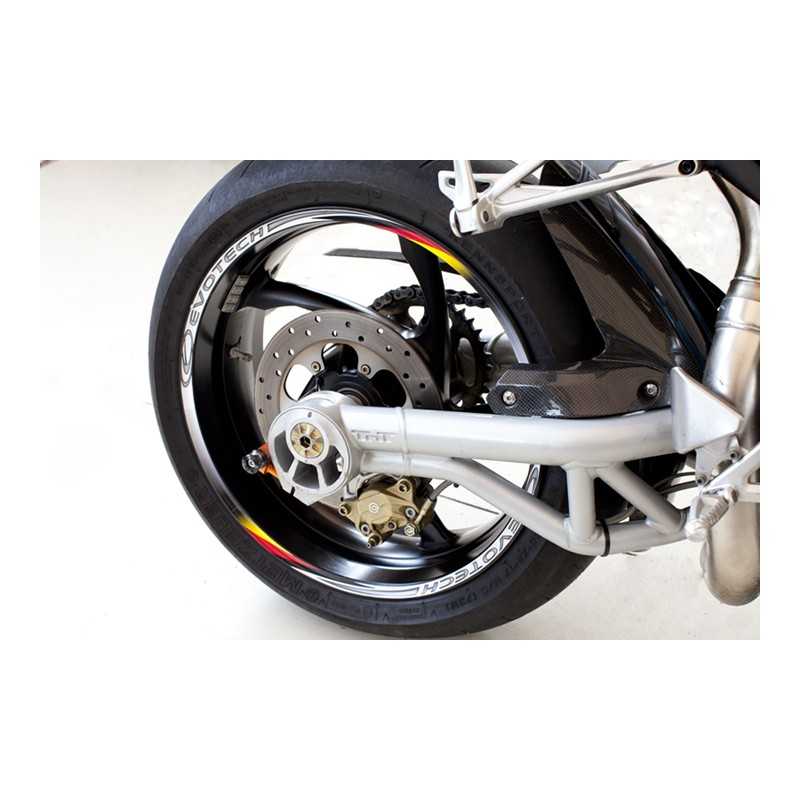 EVOTECH Adhesivos para llanta Cool Stripes Flag de STRIP-03