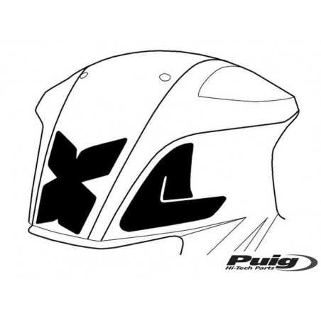 PUIG Protector de Depósito Adhesivo más Lateral - Protección y Estilo para tu Moto 8433