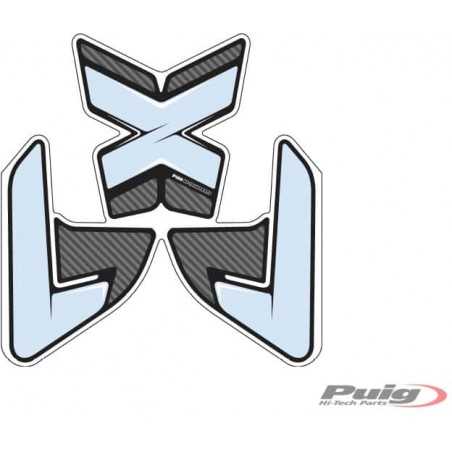 PUIG Protector de Depósito Adhesivo más Lateral - Protección y Estilo para tu Moto 8433