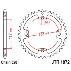 Ring, transmission, rear