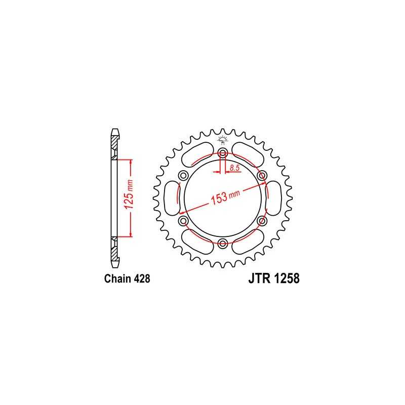 Ring, transmission, rear