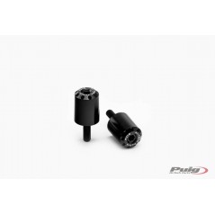PUIG HANDLEBAR END COUNTERWEIGHTS, LONG ALUMINUM 40MM 7953