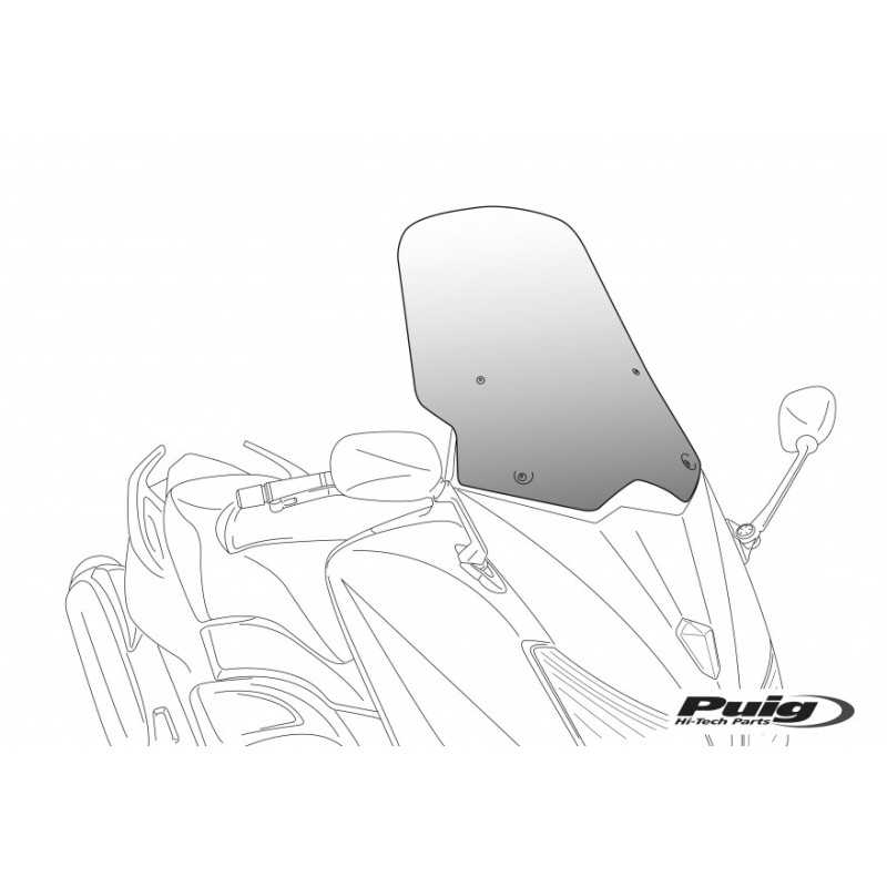 PUIG Windshield dome hand windshield accessory V-TECHLINE 8167
