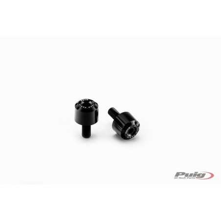 PUIG HANDLEBAR TERMINALS HANDLEBAR ENDS SHORT 20mm ALUMINIO 9009