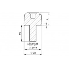 PUIG HANDLEBAR TERMINALS HANDLEBAR ENDS SHORT 20mm ALUMINIO 9009