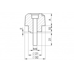 PUIG HANDLEBAR TERMINAL COUNTERWEIGHTS LONG ALUMINUM 40mm 8837