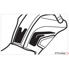PUIG PROTECTIVE ADHESIVE STICKER WITH SIDES 9301