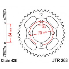 Ring, transmission, rear
