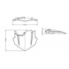 PUIG Tapa frontal embellecedor 9507