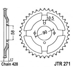 Ring, transmission, rear