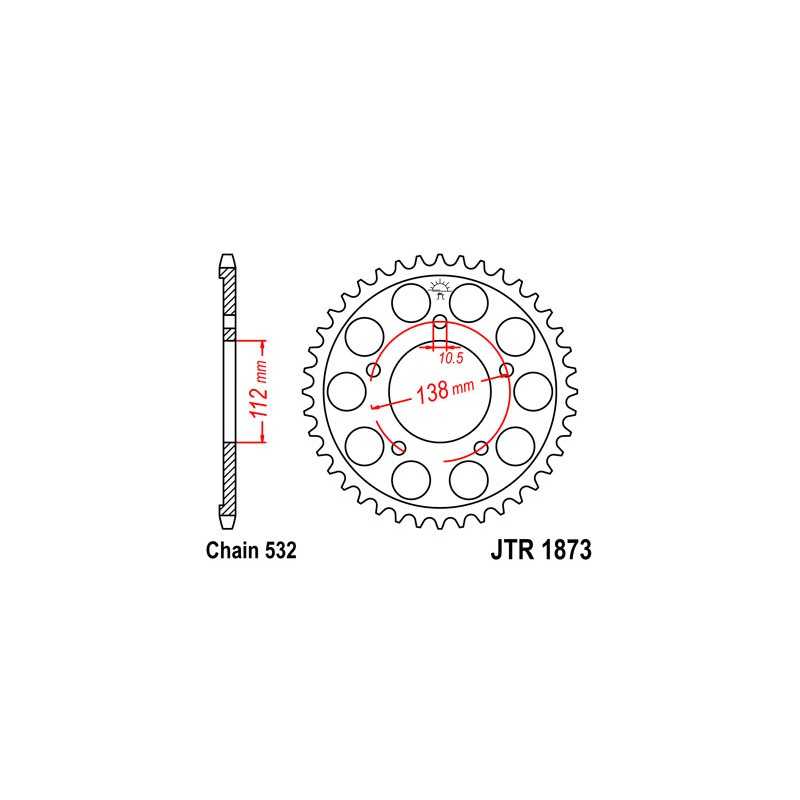 Ring, transmission, rear