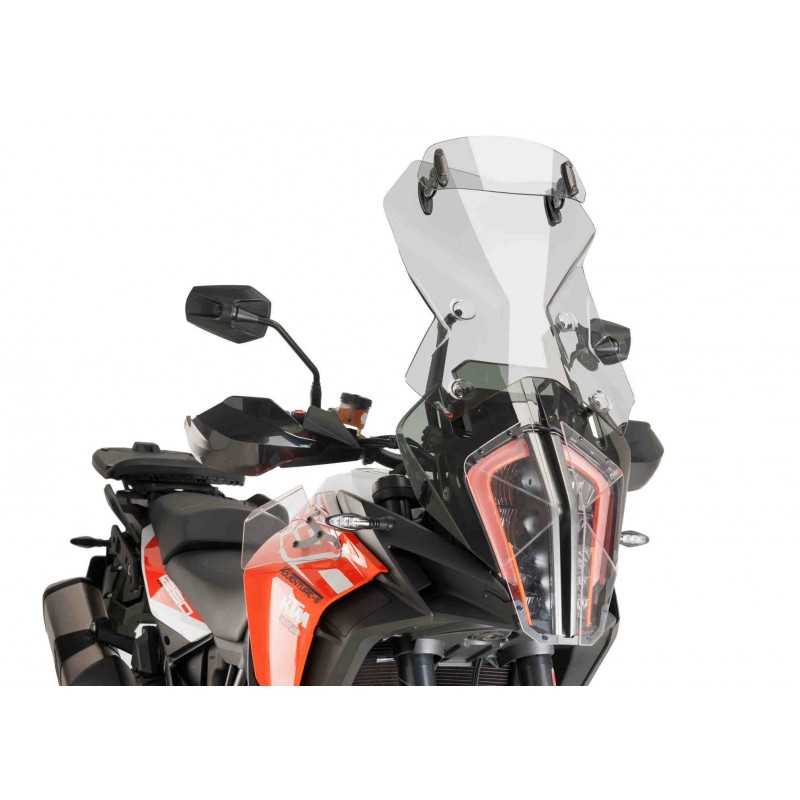 PUIG TOURING DOME HIGHER THAN THE ORIGINAL WITH ADJUSTABLE VISOR 9714