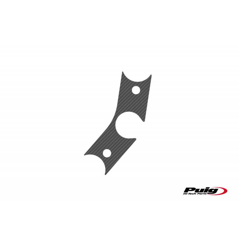 PUIG PROTECTIVE ADHESIVE SHANK ANTI STRIPES WITH KEYS CARBONO 9846