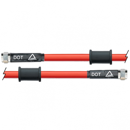 VENHILL Latiguillo metálico tuercas cromadas 825mm 32082512VAR